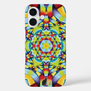 Tiers Kaleidoskop iPhone 16 Hülle