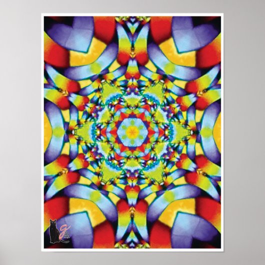 Tiers Kaleidoskop Poster (Vorne)