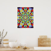 Tiers Kaleidoskop Poster (Küche)