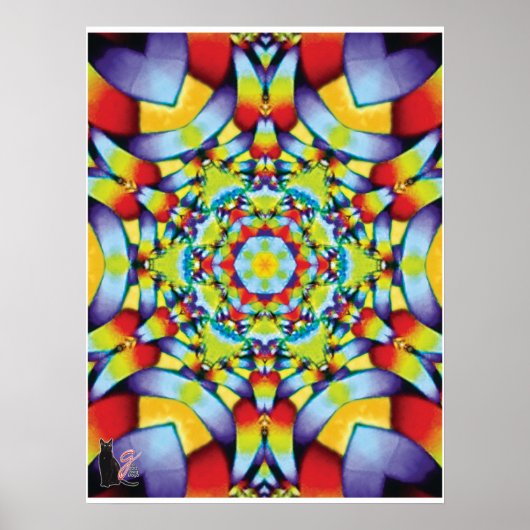 Tiers Kaleidoskop Poster (Vorne)