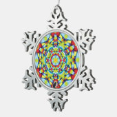 Tiers Kaleidoskop Snowflake Ornament (Rechts)