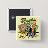 Tiersafari Button (Vorne & Hinten)