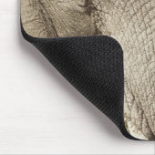 Tiersafari mousepads des afrikanischen Elefanten (Ecke)