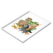 Tiersafari Notizblock (Linke Seite)