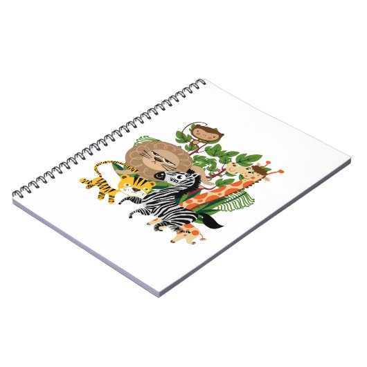 Tiersafari Notizblock (Linke Seite)