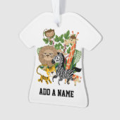 Tiersafari Ornament (Vorderseite)