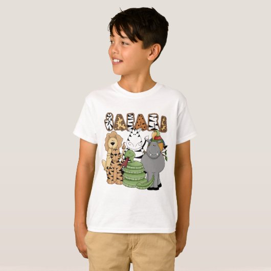 Tiersafari T-Shirt (Vorne ganz)