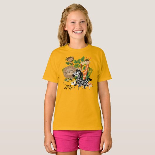 Tiersafari T-Shirt (Vorne ganz)