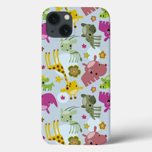 Tiersafarimuster Case-Mate iPhone Hülle (Rückseite)