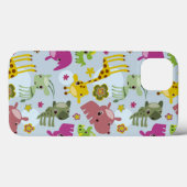 Tiersafarimuster Case-Mate iPhone Hülle (Rückseite (Horizontal))