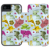 Tiersafarimuster Incipio iPhone Geldbeutel-Hülle (Folio Geöffnet)