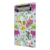 Tiersafarimuster Mini Klemmbrett (Gewinkelt2)