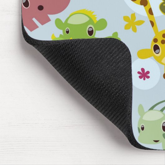 Tiersafarimuster Mousepad (Ecke)