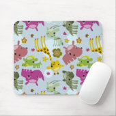 Tiersafarimuster Mousepad (Mit Mouse)