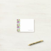 Tiersafarimuster Post-it Klebezettel (Auf Schreibtisch)