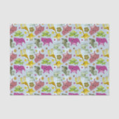 Tiersafarimuster Seidenpapier (Vorderseite)