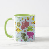 Tiersafarimuster Tasse (Links)