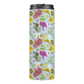 Tiersafarimuster Thermosbecher (Rückseite)