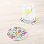 Tiersafarimuster Untersetzer (Seite)