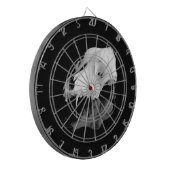 Tierschädel Dartscheibe (Vorderseite Links)