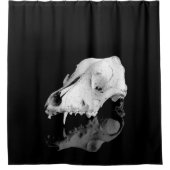 Tierschädel Duschvorhang (Vorderseite)