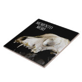 Tierschädel Fliese (Seite)