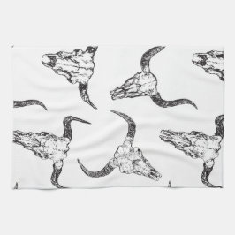 Tierschädel Geschirrtuch