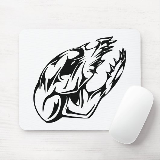 Tierschädel Mousepad (Mit Mouse)