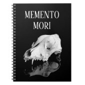 Tierschädel Notizblock (Vorderseite)