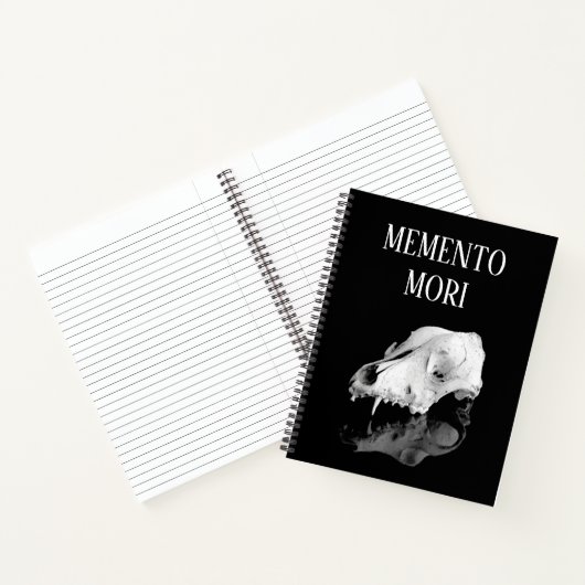 Tierschädel Notizblock (Innenseite)