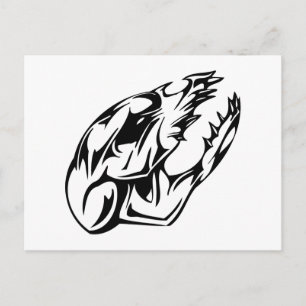 Tierschädel Postkarte