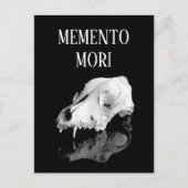 Tierschädel Postkarte (Vorderseite)