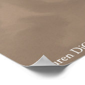 Tierschädel und -ruben poster (Ecke)