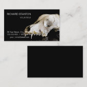 Tierschädel Visitenkarte (Vorne/Hinten)