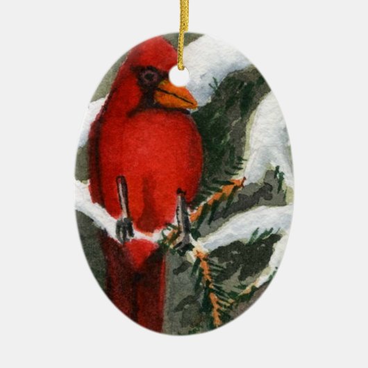 Tierschmuck Keramik Ornament (Vorne)
