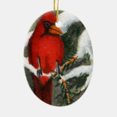 Tierschmuck Keramik Ornament (Hinten)