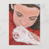 Tierschutz Postkarte (Vorderseite)