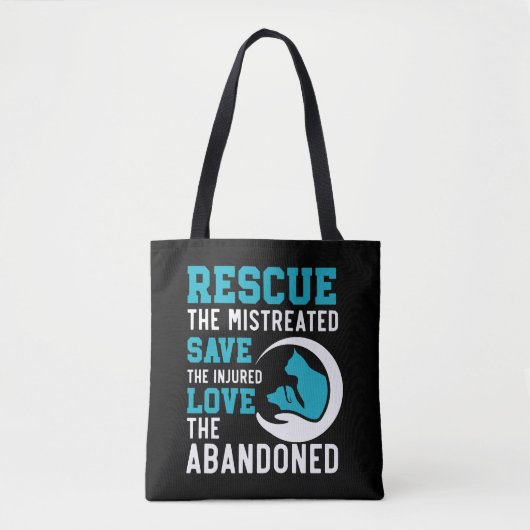 Tierschutz - Tierschutz - Adoption Tasche (Vorderseite)