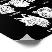 Tierschutz - Vegan Poster (Ecke)