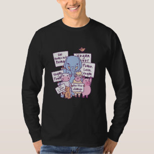 Tierschutz Veganische Tierrechte T-Shirt