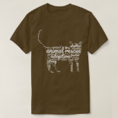 Tierschutzbegriff T-Shirt (Design vorne)