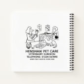 Tierschutzbericht Notizblock (Rückseite)