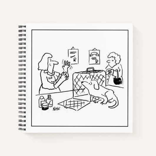 Tierschutzbericht Notizblock (Vorderseite)