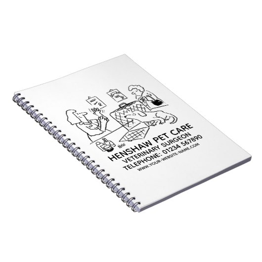 Tierschutzbericht Notizblock (Rechte Seite)