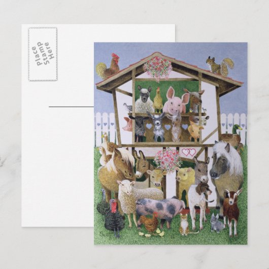 Tierschutzhaus Postkarte (Vorne/Hinten)