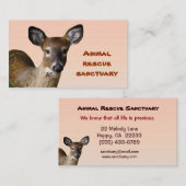 Tierschutzhilfe Visitenkarte (Vorne/Hinten)