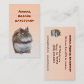 Tierschutzhilfe Visitenkarte (Vorne/Hinten)