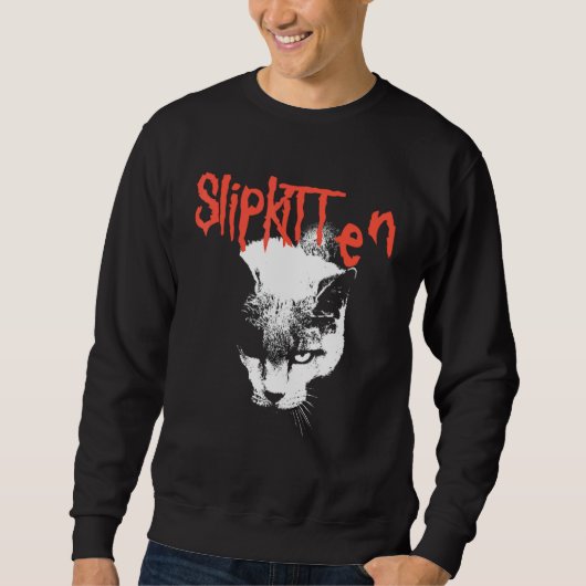 Tierschutzkunst bedeutet Liebe Katzen für Fans Sweatshirt (Vorderseite)