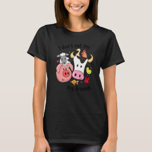 Tierschutzrechte Ich esse mein F nicht T-Shirt