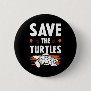 Tierschutzschildkröte Button
